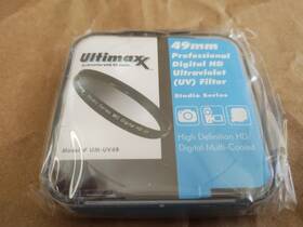 Um-uv49 Ultimaxx 49mm Professional Digital Hd Ultraviolet Filter Studio Series