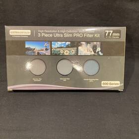 10101071 Ultra Optics 77mm Uv/cpl/intensifier 3-pc Slim Pro Filter Kit 500 Ser. New