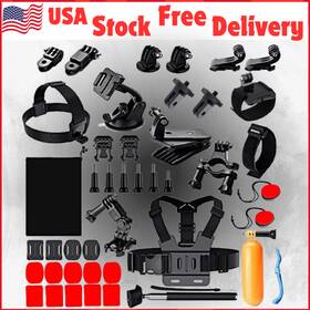 Unbrnaded 781044234896 Action Camera Accessory Combo Kit 44 In 1 Compatible With Many Actions Cameras Unbrnaded 781044234896 Action Camera Accessory Combo Kit 44 In 1 Compatible With Many Actions Cameras