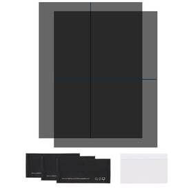 Uxcell 686687496307 9.7 Inch Adhesive Polarized Film With Cleaning Kit Degree/90 Degree