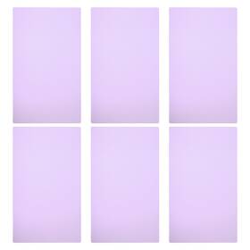 Uxcell 766549659825 6pcs A4 Size Correction Lighting Gel Filter Film Sheet Colored Overlay Purple