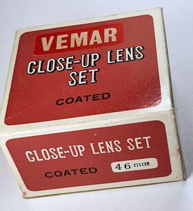 Vemar V46 1 2 3 46mm Close-up Macro Set Kit Lens Filter 46 Mm Japan Great Quality