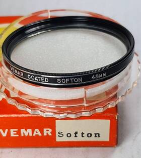 V48dif Vemar 48mm Softon Diffuser Glass Lens Filter 48 Mm E-48 Diffused Soft Softer Japan