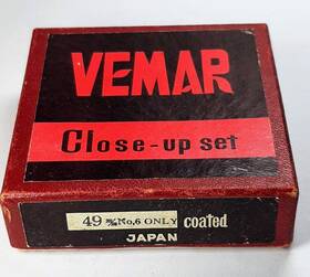 Vemar V49 6 49mm Close-up Macro #6 Lens Glass Filter 49 Mm Japan Great Quality E-49