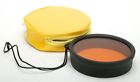 Vf-m90 Sony Orange Underwater Large Rubberized Filter For Video Still Cameras