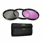 Viv-fk3-40.5 Vivitar Piece Filter Kit Uv Cpl Fld Viv-fk3-40.5 Vivitar Piece Filter Kit Uv Cpl Fld