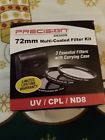 Uv-cpl-nd8 Viv-fk3-72 Vivitar Glass Filter Kit Uv-cpl-nd8 Viv-fk3-72 Vivitar Glass Filter Kit