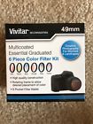 Viv-fkgr6-49 Vivitar Rotating Graduated Color Filter Set