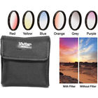 Vivfkgr6405 Vivitar Graduated Color Multicoated Filter Set With Filte 681066964293