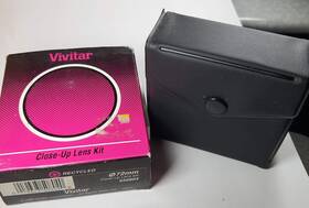 550804 Vivitar Genuine Japan 72mm Close-up Lens Set 1 2 3 Glass Filter 72 Mm