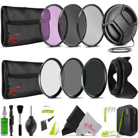 Fknd62-k-1 Vivitar 62mm All Inclusive Filter Kit For Canon Nikon Sony Pentax Sigma Leica