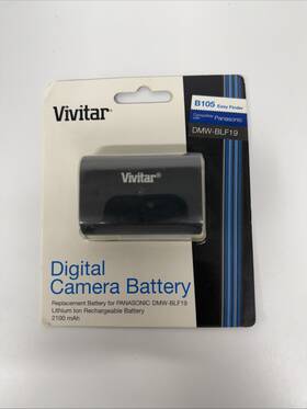 Dmw-blf19 Vivitar 681066211311 Digital Camera Battery For Panasonic