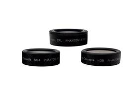 Dc-fk3-4pro Vivitar Digital Concepts Nd Filter Kit For Dji Phantom 4 Pro 3-pc With Pouch New