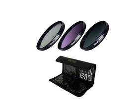 Vivfk343 Vivitar 43mm Uv Cpl Fld Lens Filter Kit