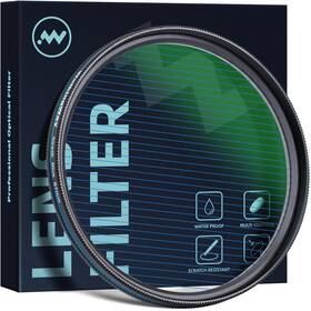 Streak-bu82-us Walking Way 82mm Variable Blue Streak Filter Rotating Circular Anamorphic-style Ef