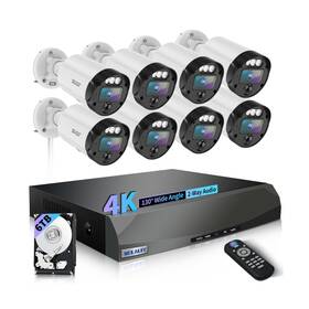 Cswl-07sp Weilailife 130 Ultra Wide-angle Outdoor Wired Security Camera System