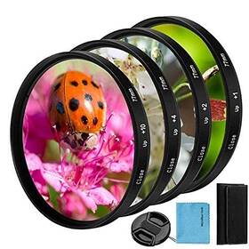 X-sweetdream 728370039788 49mm Close-up Filter Kit 4 Pieces 1 2 10 Macro Accessory Close-