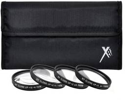 Xit Xt405cu-dig 40.5mm Macro Close Up Lens Filter Kit 1 2 4 And 10