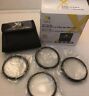 Xt-55cu Xit Hd Macro Close Up Lens Filter Set For Digital