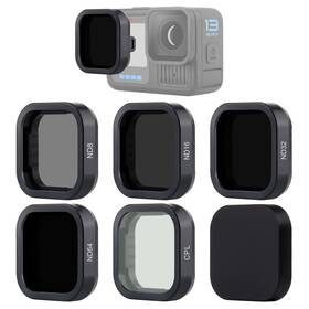 Gpol-g13ljs-50002 Yallsame Nd Filter Set For Gopro Hero 13 Black 5 Pack Cpl/nd64/32/16/8 Neutral Dens
