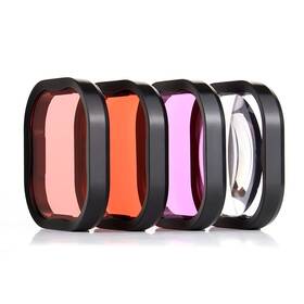 Gpol-g89ljs-10713 Yallsame Dive Filter With Red Magenta Snorkel 5 Macro For Gopro Hero 13 12 11 10