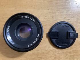 A401084630 Yashica Lens Ml 50mm 1 1.9 Japan Excellent