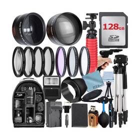 49mmacc Zeetech 49mm Accessory Bundle For Canon Eos R100 R50 R10 M5 M6 Mark Ii Lp-