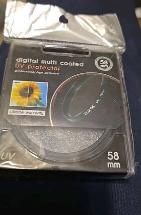 Ze-uv58 Zeikos 811709010203 58mm Filter