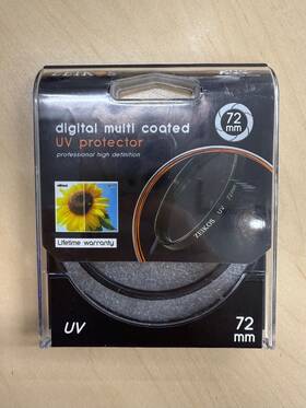Ze-uv72 Zeikos 811709010234 72mm Uv Multi-coated Filter For Canon 28-135mm 28-200mm Lens