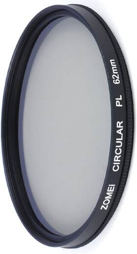 Zomei-cpl-62 Zomei 62mm Cir-pl Circular Polarizing Cpl Filter For Canon Nikon Sony Pentax Fuj
