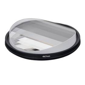 58ff015 Zzq&ccf 58mm Linear Prism Filter Glasses - Creative Photography Foreground Blur