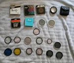Vintage Camera Filters/lens Lot Of 21- Various Brands. Fixed Price $29.99.