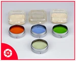 Leitz Leica E41 Bayonet Filter Set For Summarit Lens Orange Blue Green Yellow. Fixed Price $399.00.