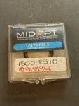 Midopt Midwest Optical Systems LP170-F25.5 Sapphire Window Filter 1500-8510. Fixed Price $29.99.