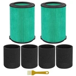 2PACK VF6000 5-LAYER Filter Fits Ridgid Shop 5-20 Gal Wet Dry Vacuums. Fixed Price $32.99.