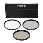 Prooptic 77MM Digital Essentials Filter Kit, With Ultra Violet (uv), Thin Circul. Fixed Price $28.80.