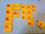 Kodak Wratten Gelatin Filter 75MM, Frames, Holder, Color Compensating Lot 14. Fixed Price $137.70.