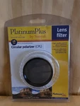 New Platinum Plus By Sunpak 58MM Circular Polarizer Lens Filter DF-7059-CPLBB **. Fixed Price $8.50.
