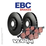 Ebc Front Brake Kit Discs & Pads For Kia Pro Ceed 1.6 (elec H/b) 2012-. Fixed Price $294.89.