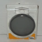 Promaster Circular Polarizing Filter 58MM With Original Case Film Digital. Fixed Price $29.95.