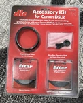 Dlc Canon Dslr Accessory Kit DL-4440 Includes 2 Filters Free Shipping. Fixed Price $25.08.