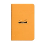 Rhodia Slim Staplebound Notebook - Graph 24 Sheets X 3/4 Orange Cover. Fixed Price $9.99.