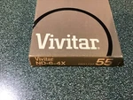 55MM Vivitar Vmc ND-6-4X Filter Multi Coated. Fixed Price $7.99.