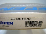 New Tiffen 4X4" Blue Light Balancing Glass Filter Mfr #4482B. Fixed Price $250.00.