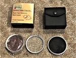 Crystal Optics Camera / Video Kit. (filters Only Used Twice). Fixed Price $25.00.