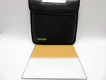 Tiffen 6.6X6.6" Coral Hard-edge Graduated Filter He 6666CGCO1H. Fixed Price $275.00.