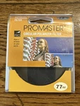 Promaster Circular Polarizer (2837) 77MM Filter W/case. Fixed Price $12.99.
