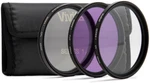 Vivitar Camera Filter Kit 52MM With Case Uv Cpl Fdl (VIV-FK3-52). Fixed Price $10.95.