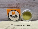 New Old Stock Minolta F43.0MM Screw Mount N5 Y48 Filter Made Japan. Fixed Price $15.89.