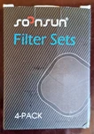Soonsun Filter Sets 4-PACK For Diving Go-pro Official Housing. Fixed Price $28.00.